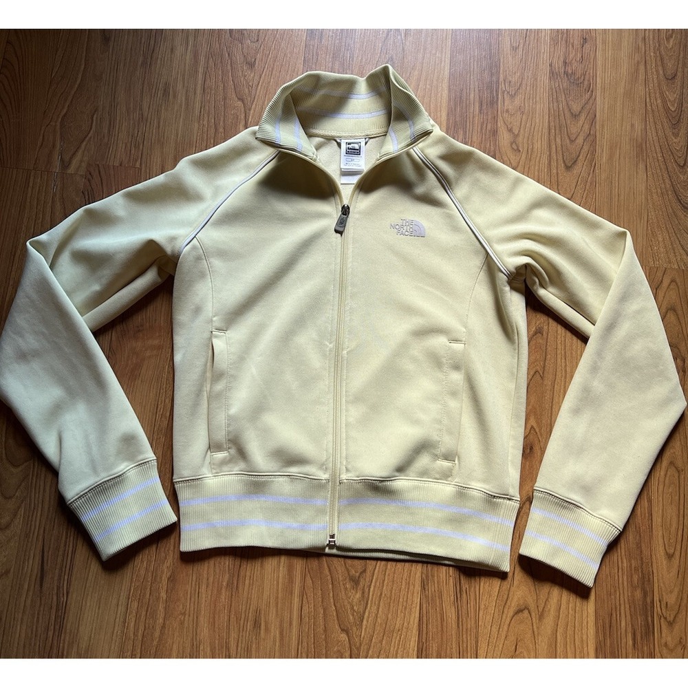 The‎ North Face A5 Series Women's Activewear Full Zip Track Jacket Size S Yellow